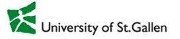 University of St.Gallen Logo